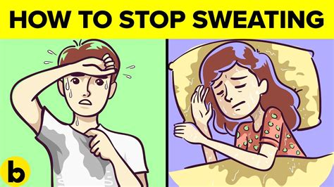 10 Ways To Make Yourself Sweat Less Sports Health And Wellbeing