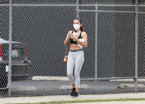 Isabela Merced Moner Leaving The Gym In Los Angeles Gotceleb