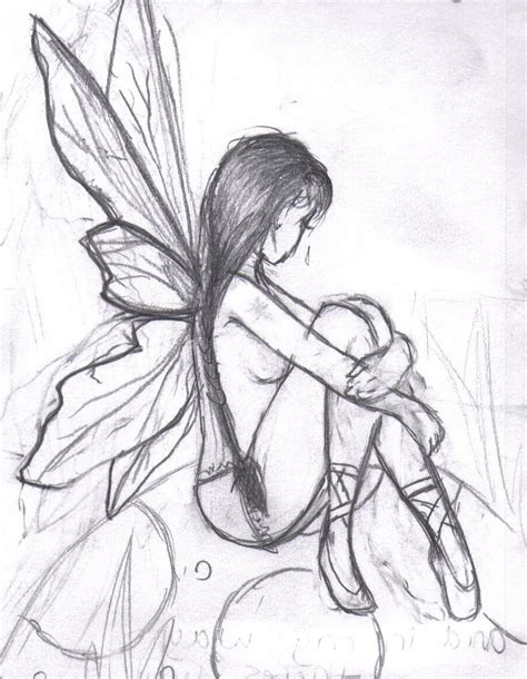 Pencil Drawing Fairies At Getdrawings Free Download