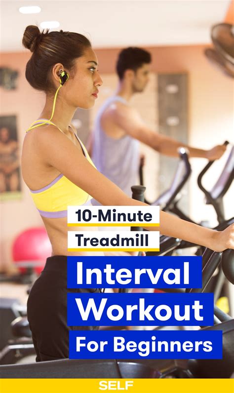 A Minute Treadmill Interval Workout For Beginners Self