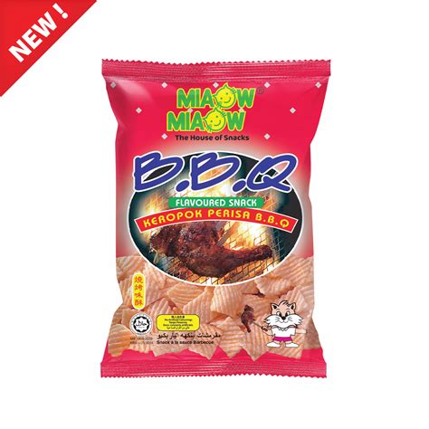 Miaow Miaow Keropok Bbq Flavored Global Food Products