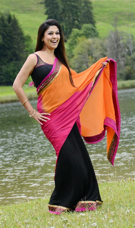 Actress Nayanthara Latest Saree Photos Actress Saree Photossaree
