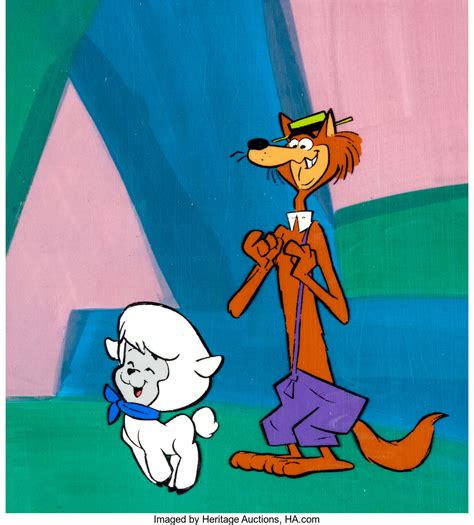Its The Wolf Mildew Wolf And Lambsey Publicity Cel Hanna Barbera