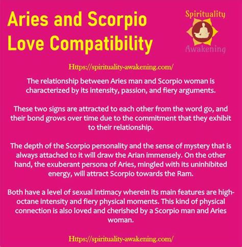 Aries Scorpio Aries And Scorpio Aries Love Compatibility Aries Love