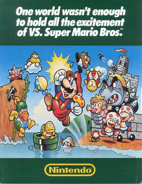 Filevs Super Mario Bros Arcade Flyer — Strategywiki The Video