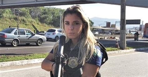 World Sexiest Cop Brazillian Policewoman Arrests Millions Of Hearts