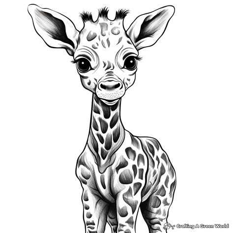 Giraffe Coloring Pages Free Printable