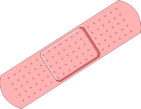 Pink Band Aids - ClipArt Best png image