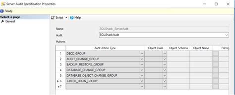 Using The Sql Server Audit Feature To Audit Different Actions