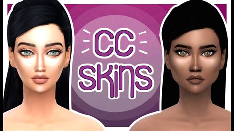 The Sims 4 Cc Skin Showcase How I Make My Sims Skins Look Perfect