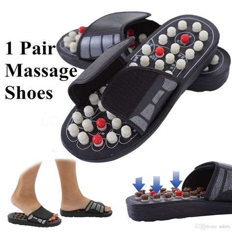 Massage Slippers Reflexology Acupressure Slipper Telebrands