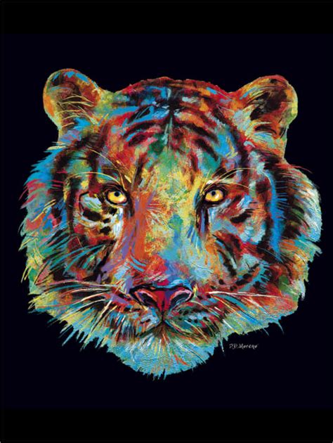 Pop Art Tiger Print By Pd Moreno Posterlounge