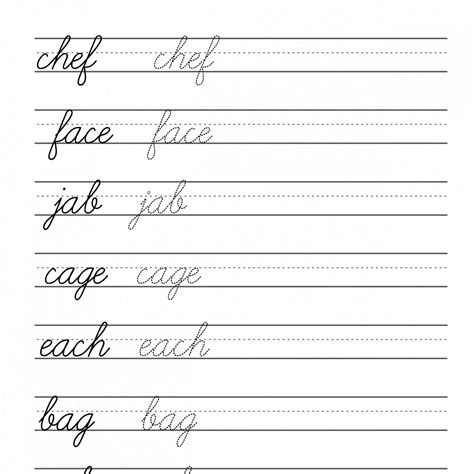 Posted on may 12, 2013 by diddisathish638. Extraordinary Cursive Practise Sheets ...