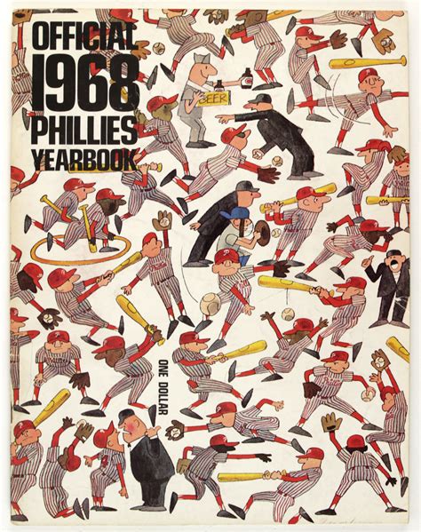 Lot Detail 1963 68 Philadelphia Phillies Team Yearbooks Lot Of 7