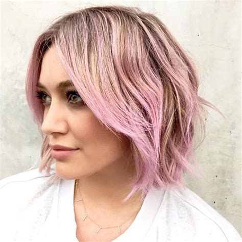 An amazing hair transformation for this new year, thin long hair looks more 5. Fabulous Pink Hairstyles 2018 For Women - Fashionre