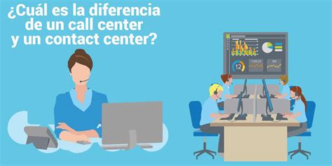 ¿cuál Es La Diferencia De Un Call Center Y Un Contact Center