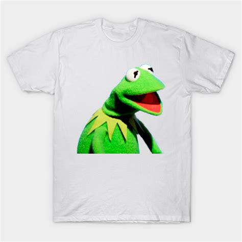 Kermit Shocked Kermit The Frog T Shirt Teepublic De