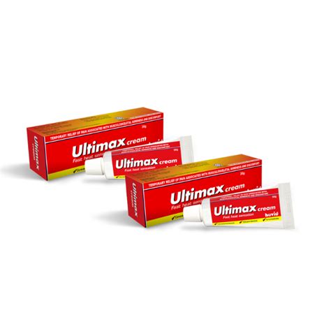 Ultimax Cream 30g X2 Hovid Online Store