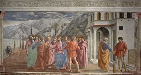 Il Pagamento Del Tributo Di Masaccio ADO Analisi Dell Opera