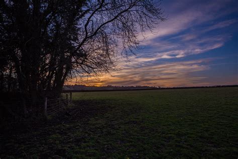 Wallpaper Uk Trees Sunset Sky Sun Field Clouds Canon Spring