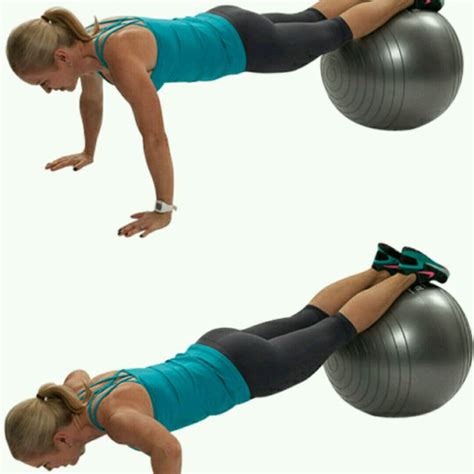 Medicine Ball Pushups By Stephanie R Exercise How To Skimble