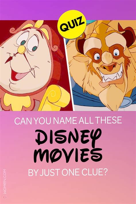Disney Quiz Can You Name All These Disney Movies By Just One Clue