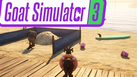 Goat Simulator 3 10 Strandparty Youtube