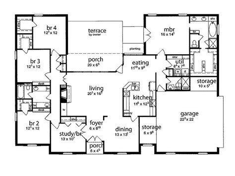 Cool Beautiful 5 Bedroom House Plans With Pictures New Home Plans Design