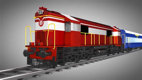3d Model Train India Cgtrader