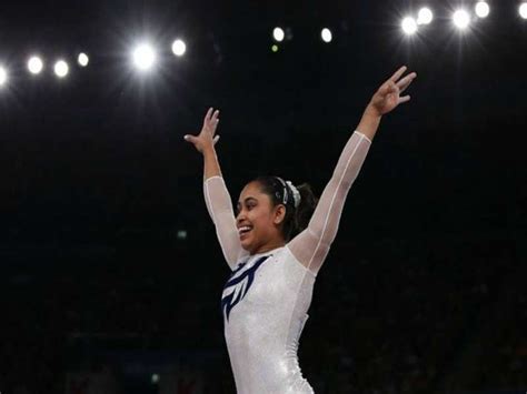 Year Old Dipa Karmakar Scripts History Yet Again Becomes St Indian