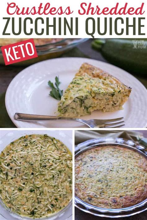 This Easy Zucchini Quiche With No Crust Only Takes 10 Minutes Of Prep