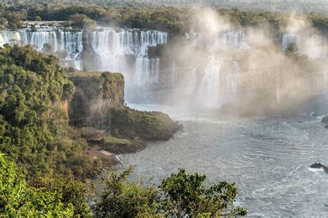 View Of The Iguazu Falls From The Brazilian Side Unesco World Heritage