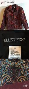 Womans Ellen Figg Blazer Ellen Figg Blazer Size 10 Length 24 Quot Pit To