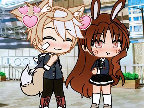 Cute Gacha Life Oc Couple 💓 Cute Anime You Used Me