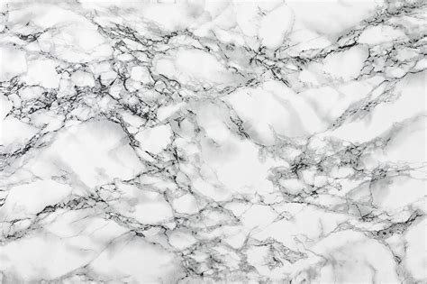 White Marble Stone Background Texture Pattern Free Stock