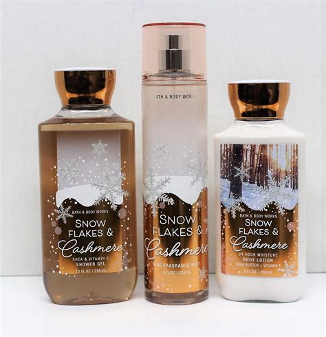 Bath And Body Works Snowflakes And Cashmere Shower Gel Body
