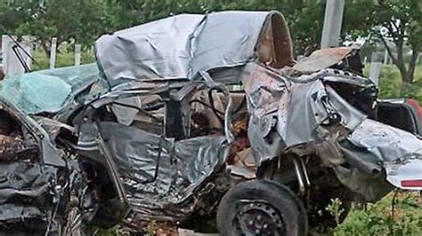 Seven Killed One Injured As Two Cars Collide On Srisailam The Hindu