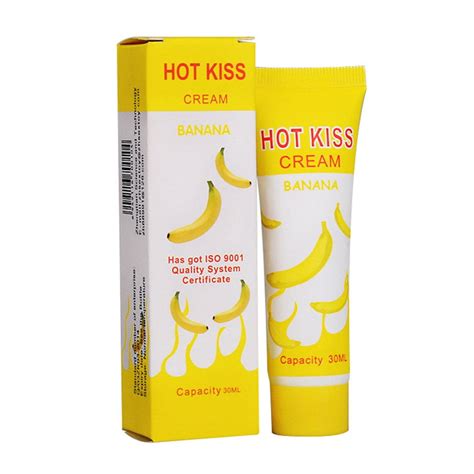 30ml Edible Banana Flavor Personal Lubricant Gel Oral Sex Job Safety Lubrication Sex Oil Grease