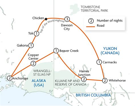 Alaska And Yukons Golden Frontiers Motorhome Holiday Trailfinders