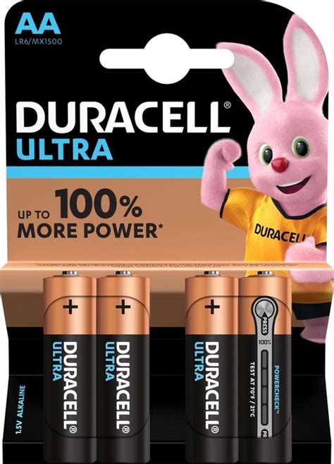 Bol Duracell Ultra Power Aa Batterijen Alkaline Stuks