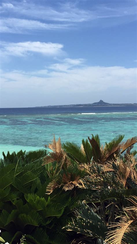 Landscape Sea Tropical Blue Sky Wallpapersc Smartphone