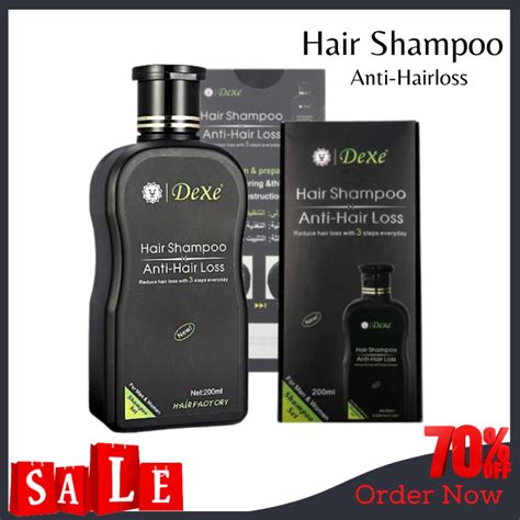 Organic Hair Growth Dexe Anti Hair Loss Shampoo Hair Grower Shampoo