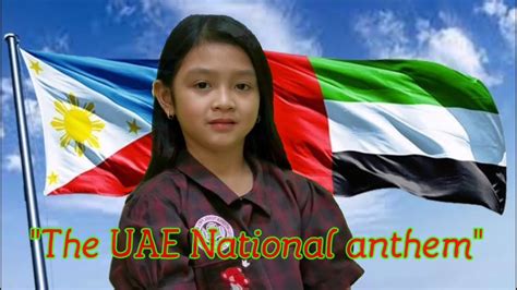 Ishi Biladi Uae National Anthem Adie S Version Youtube