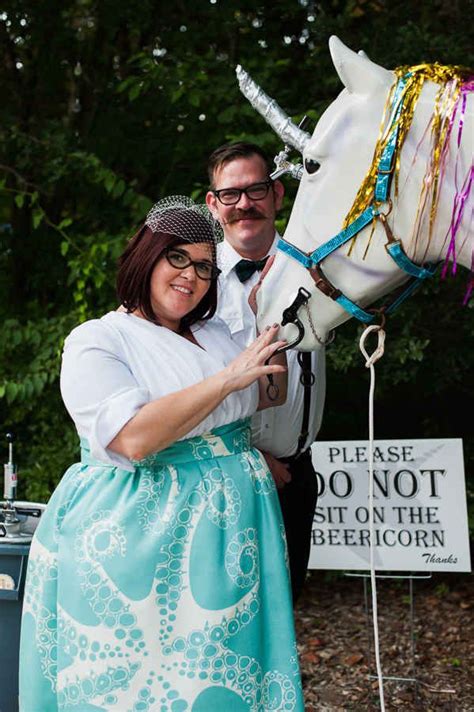 Attn Unicorn With Beer Tap For Horn Needed Beericorn Tacky Wedding
