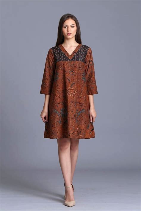 Simple But Nice 1000 Model Dress Batik Batik Dress Batik Dress Modern