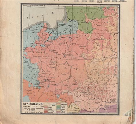 Map From 1931 Poland And Its Ethnic Groups Meaning Of Labels In The Comments Mapporn