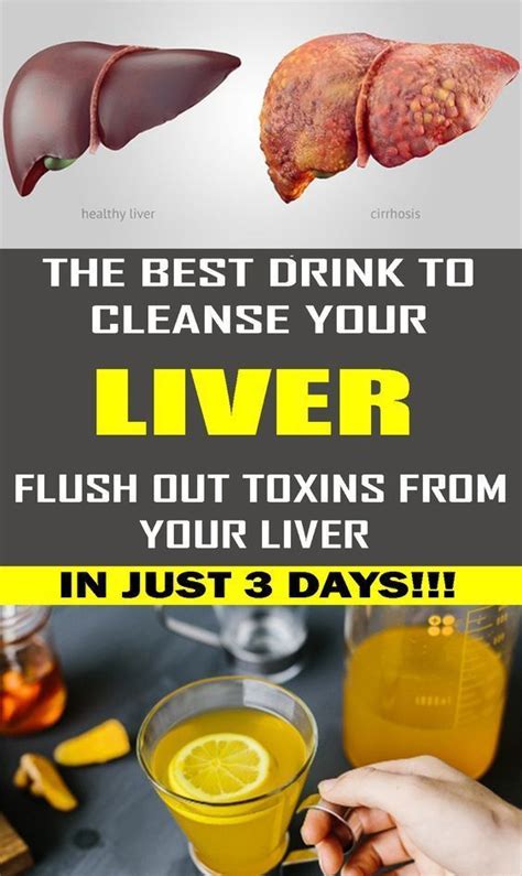 Homemade Liver Cleansing Drink Healthy Revolution Cleansing Drinks