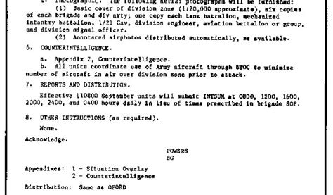 Army Briefing Template Fm 34 35 Appendix C Request And Report Formats