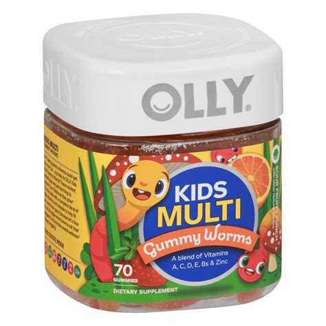 Olly Kids Multivitamin Sour Fruity Punch Gummies Shop Multivitamins