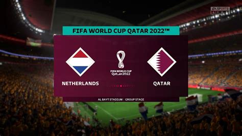Fifa Prediction World Cup Netherlands Vs Qatar Pc Gameplay
